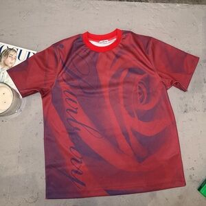 New Burberry Runway Rose  Women’s Polyester T-shirt S (Oversized) 8077231